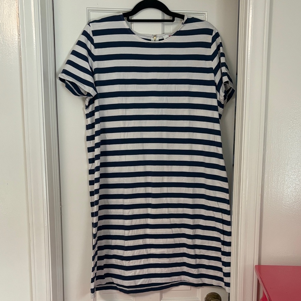 Vineyard Vines Blue and White Striped Dress
